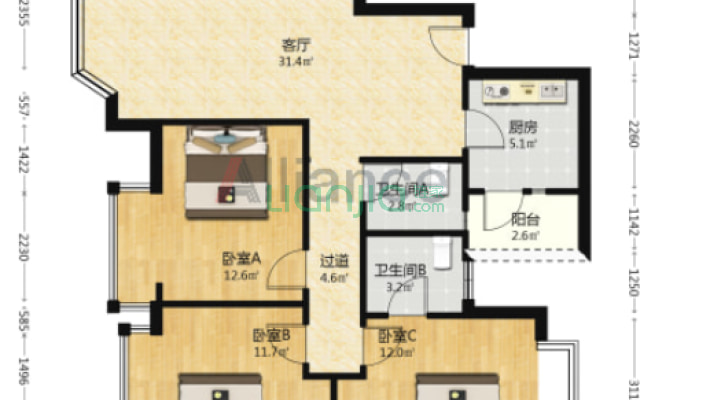 东润豪庭二期二手房实景图