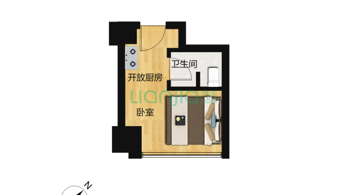 熙旺广场二手房实景图