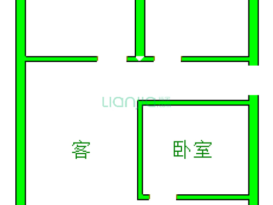 人民公园旁 多层套三 户型方正 安静不临街