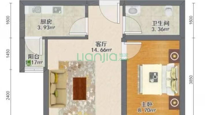 豪城假日二手房实景图