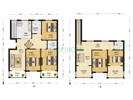 溪东新村四区 5室2厅3卫 0平方