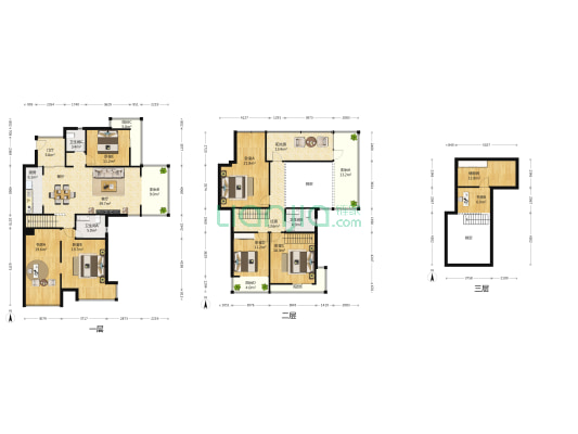 紫园 7室1厅3卫 201平方