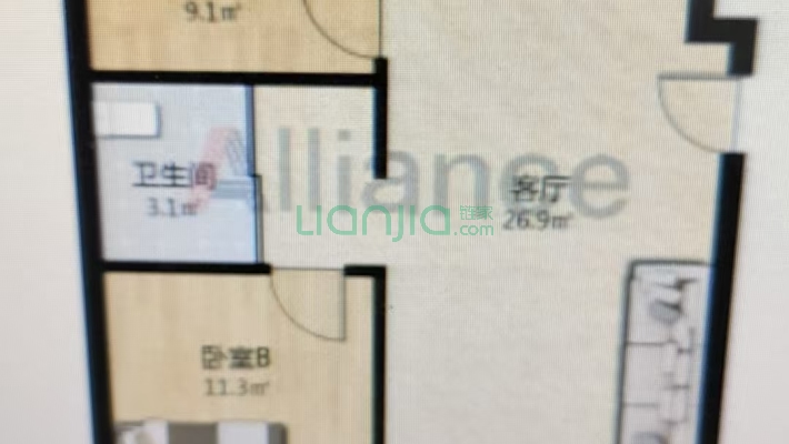 香福小区二手房实景图
