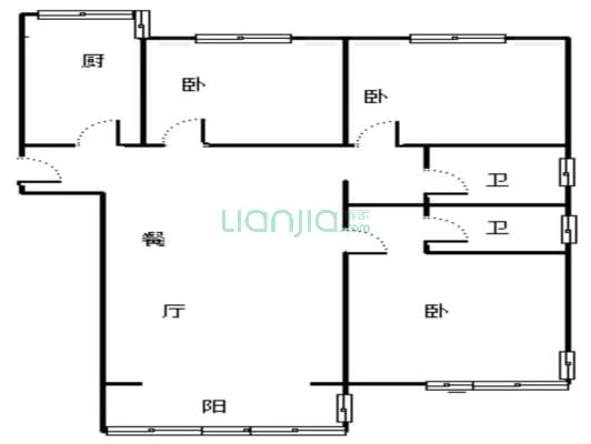小区发展成熟，集中供暖，适宜居住，生活配套齐全-户型图