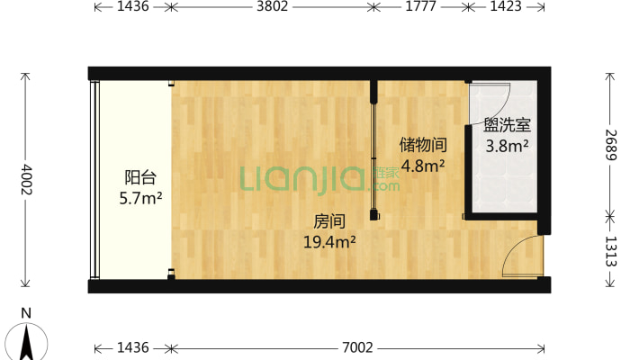 城市博尔曼酒店公寓二手房实景图