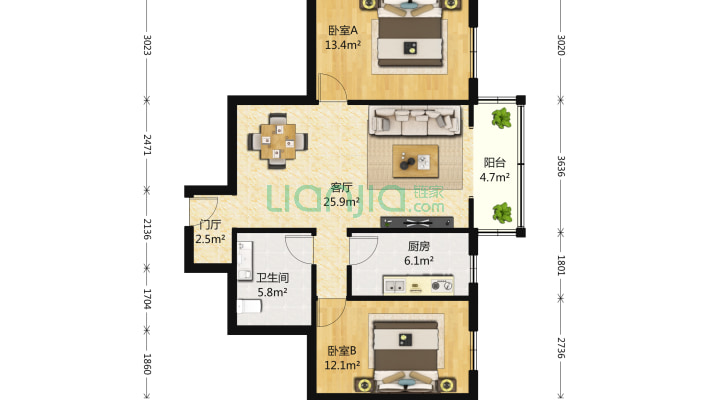 荣馨苑二手房实景图