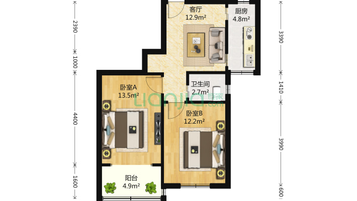 同和苑二手房实景图