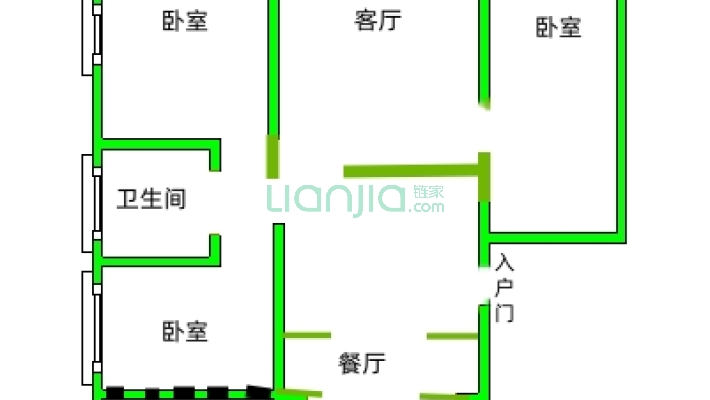 金融专科宿舍二手房实景图