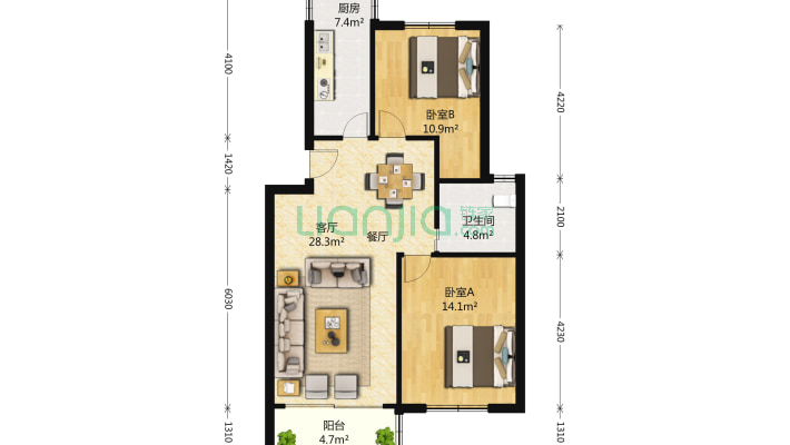 庙泾新村二手房实景图