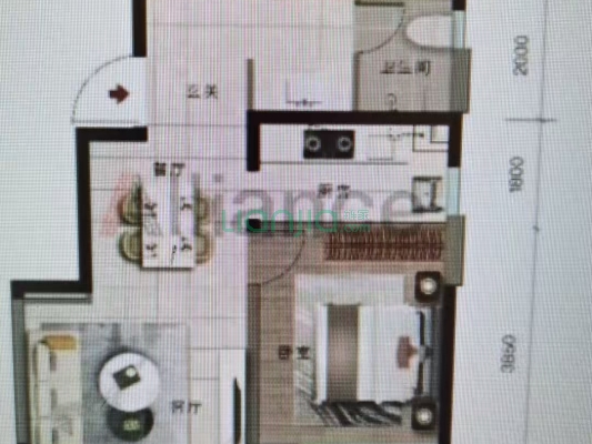 央企现房 集中供暖 南北通透 明厨明卫-户型图