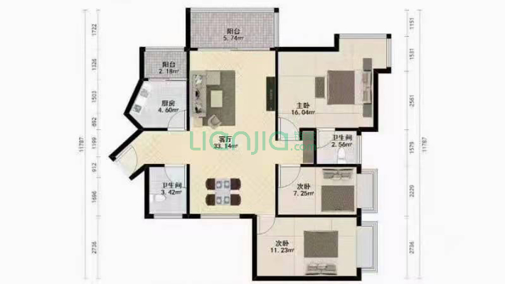 东和海韵园二手房实景图