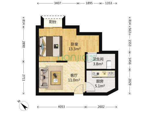 一手业主，红本在手，满五年五增值税