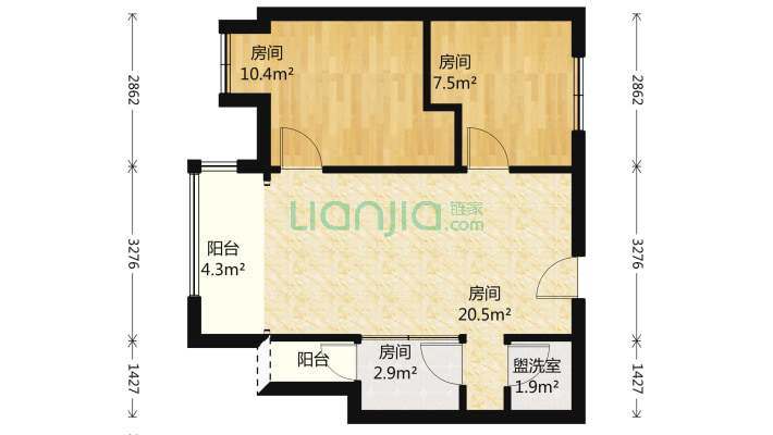 浅水半岛80俊二手房实景图