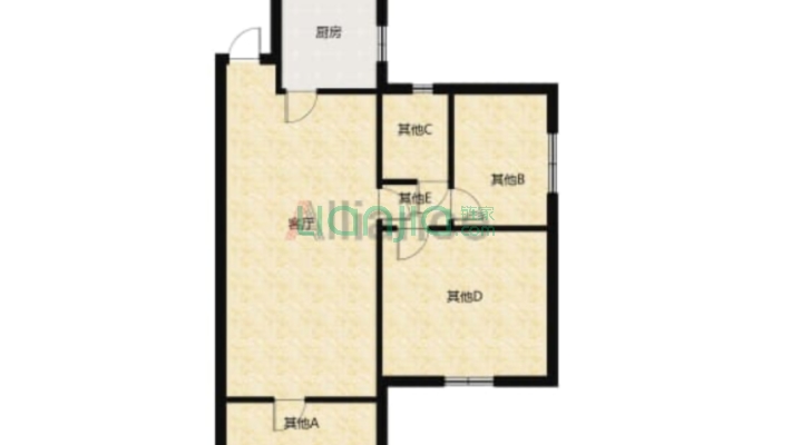 健朗花园二手房实景图
