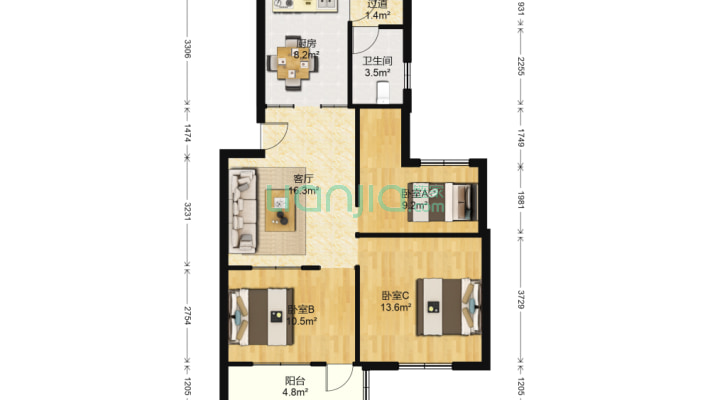 检察院宿舍(邳州市)二手房实景图