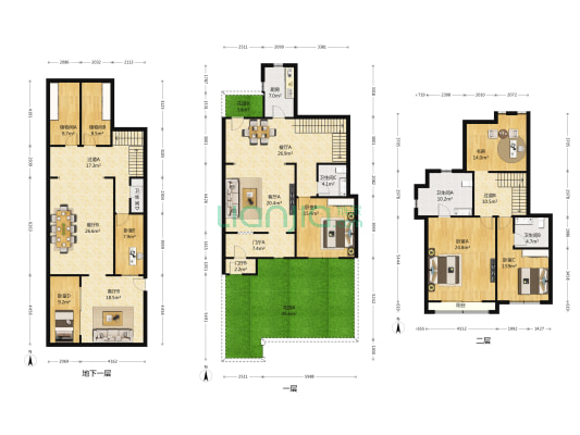 中建红杉溪谷 6室4厅4卫 250平方