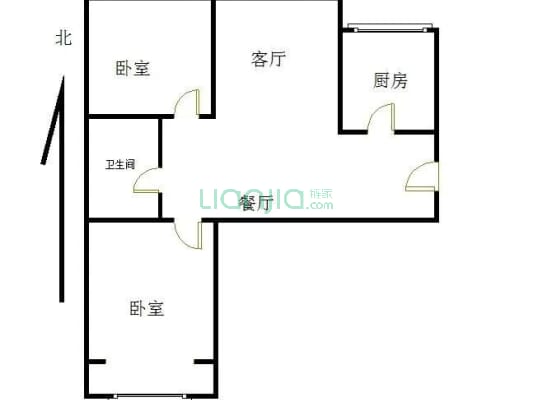 小区交通方便，配套齐全，集中供暖，-户型图