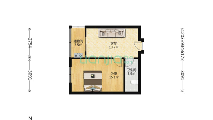 六和小区二手房实景图