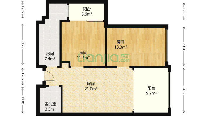 金地天府城公寓二手房实景图