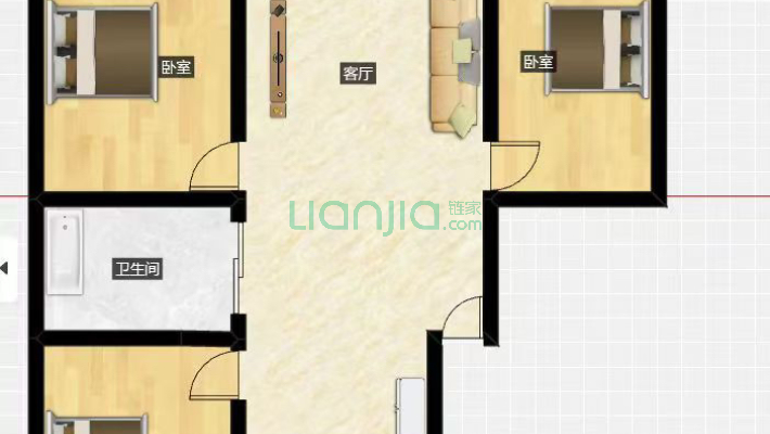 富贵家园二手房实景图