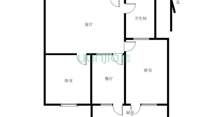 郭店市场监督管理所宿舍二手房实景图