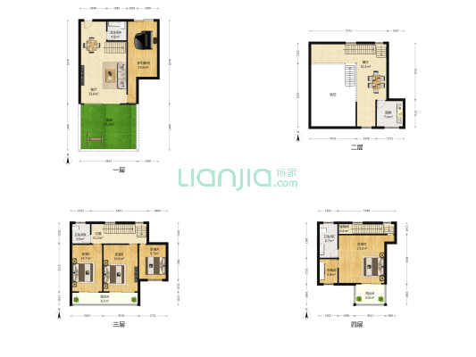 金榜星墅 5室2厅3卫 219平方