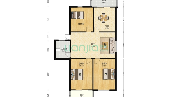 华兴小区二手房实景图