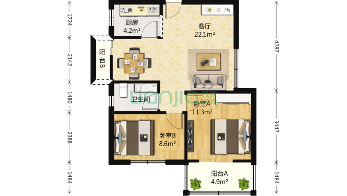 华景花园二手房实景图