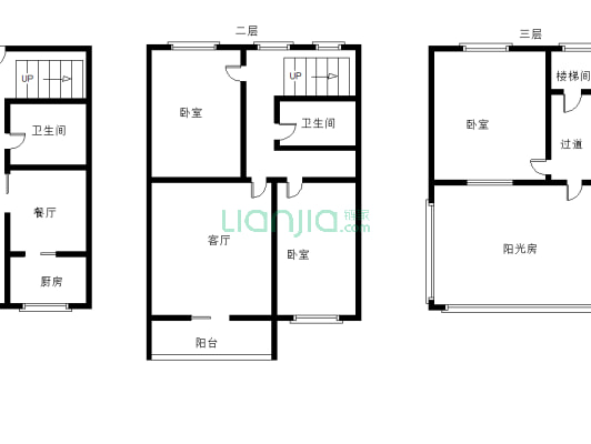 此房本满五 税费低 ，格局 通风性好 ，采光很好。-户型图