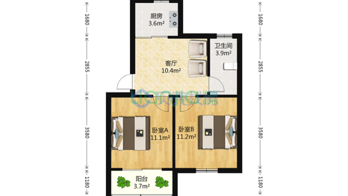 银丝新村二手房实景图