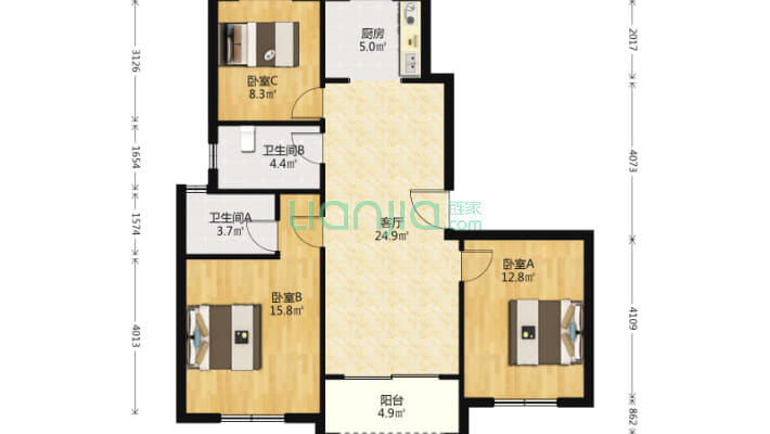 阅江佳苑二手房实景图
