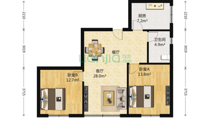 建东大厦二手房实景图