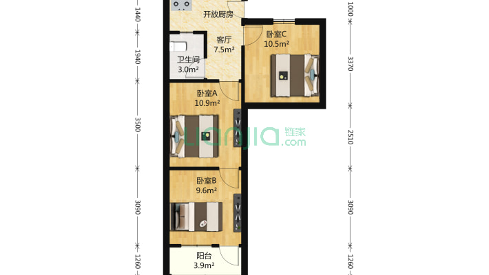 中华新路730弄二手房实景图