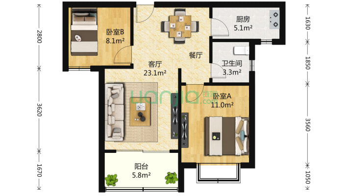 新城金郡1518弄二手房实景图