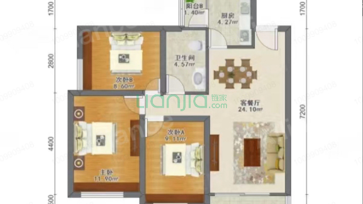 公庄山水花园二手房实景图