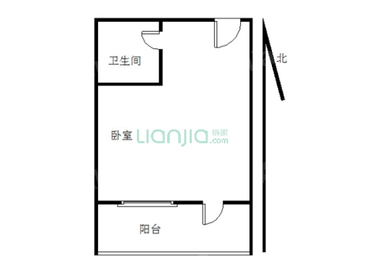 裕发广场 电梯正规一房 目前出租 地铁方便