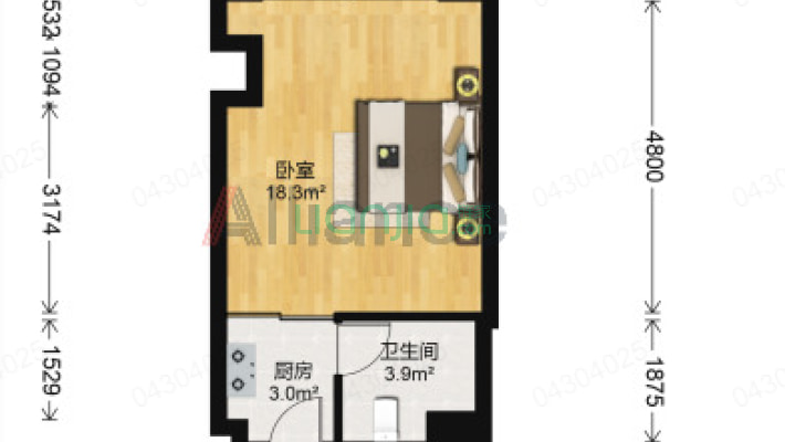 金福公寓二手房实景图