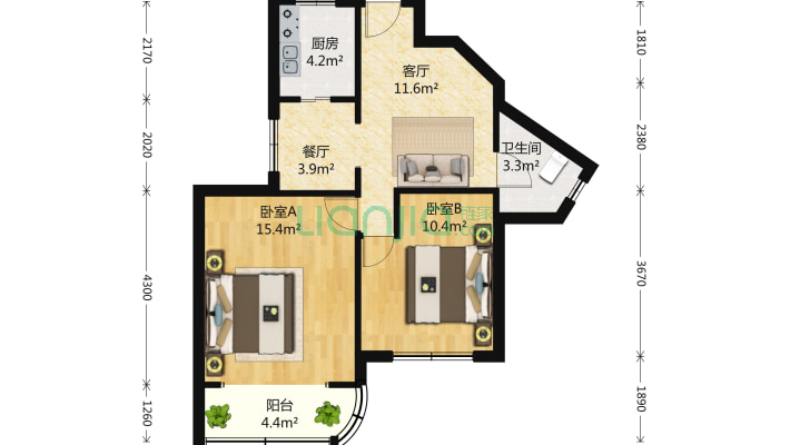 沪东大楼二手房实景图