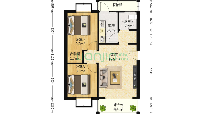 簇桥中街124号二手房实景图