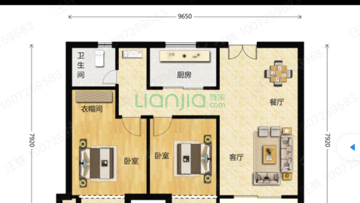 精安家属院二手房实景图