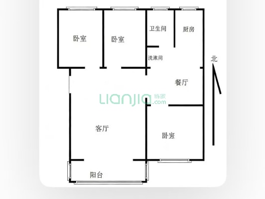 宝石花物业  集中供暖  大社区   物探局家属院-户型图