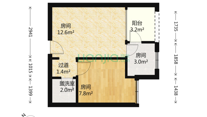 浅水半岛80俊二手房实景图