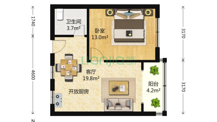 太原路76号二手房实景图