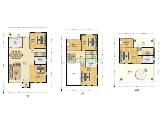兰溪天苑 5室2厅3卫 350平方