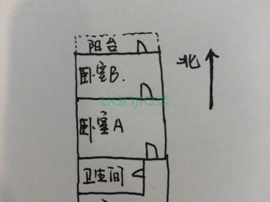 长航社区 1室1厅 东