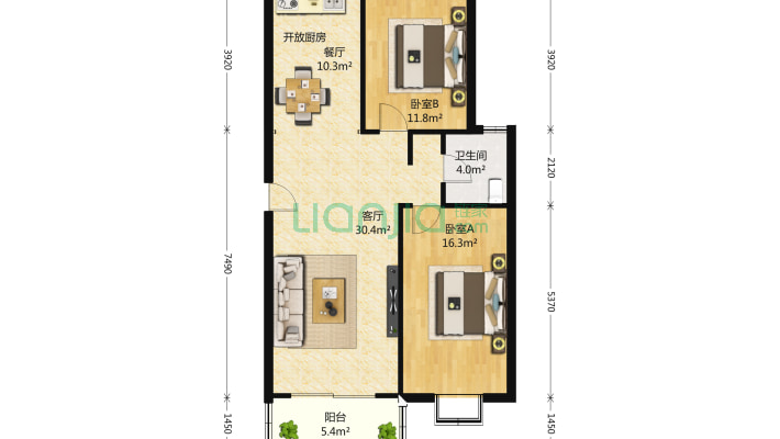 夏阳金城二手房实景图