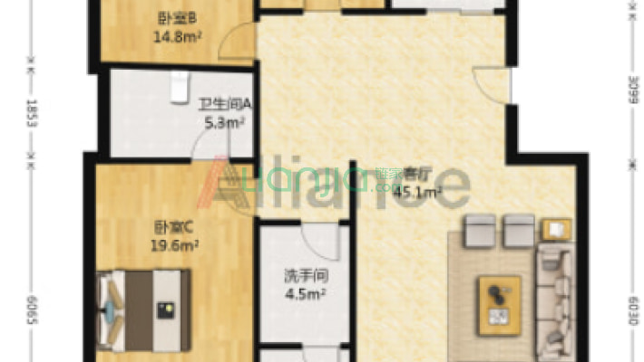 烟草小区二手房实景图