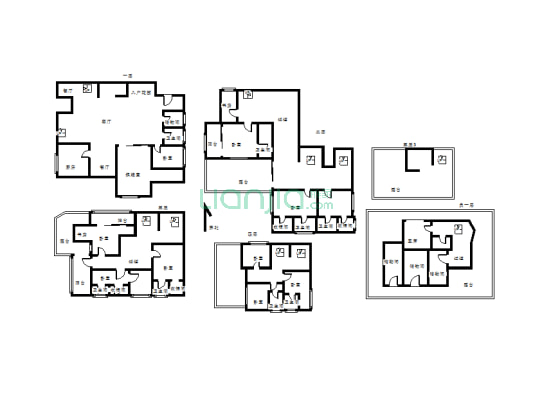 精装别墅，拧包入住，中式装修，全屋进口实木家私-户型图