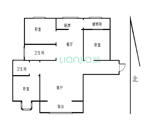 紫悦华府中间楼层，诚心出售，业主包办房子手续-户型图