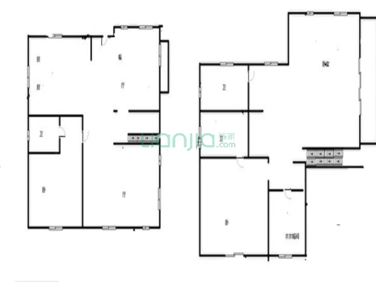 东京都独栋别墅 临湖临球场 带大院子-户型图